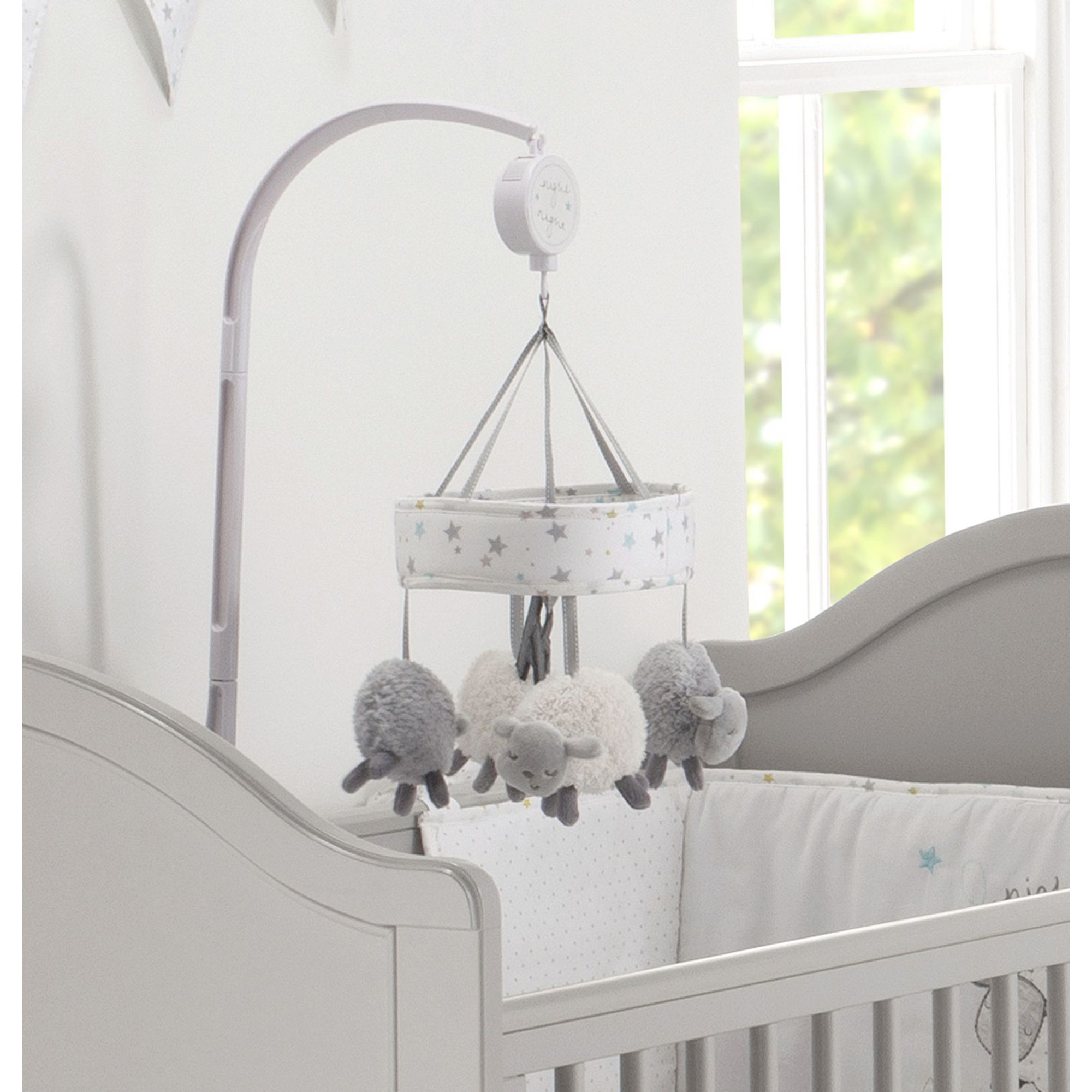 Counting Sheep Musical Cot Mobile